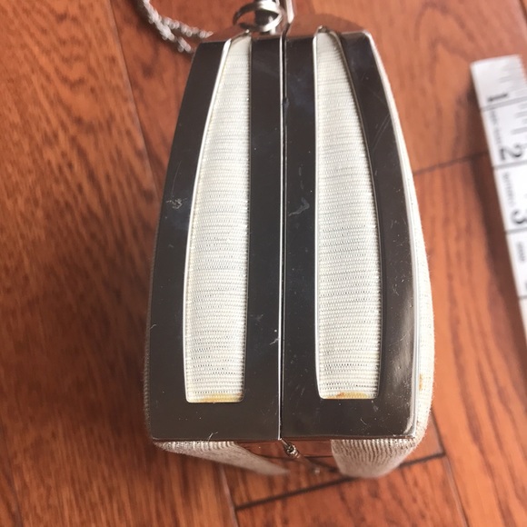 Silver evening bag - Picture 4 of 8